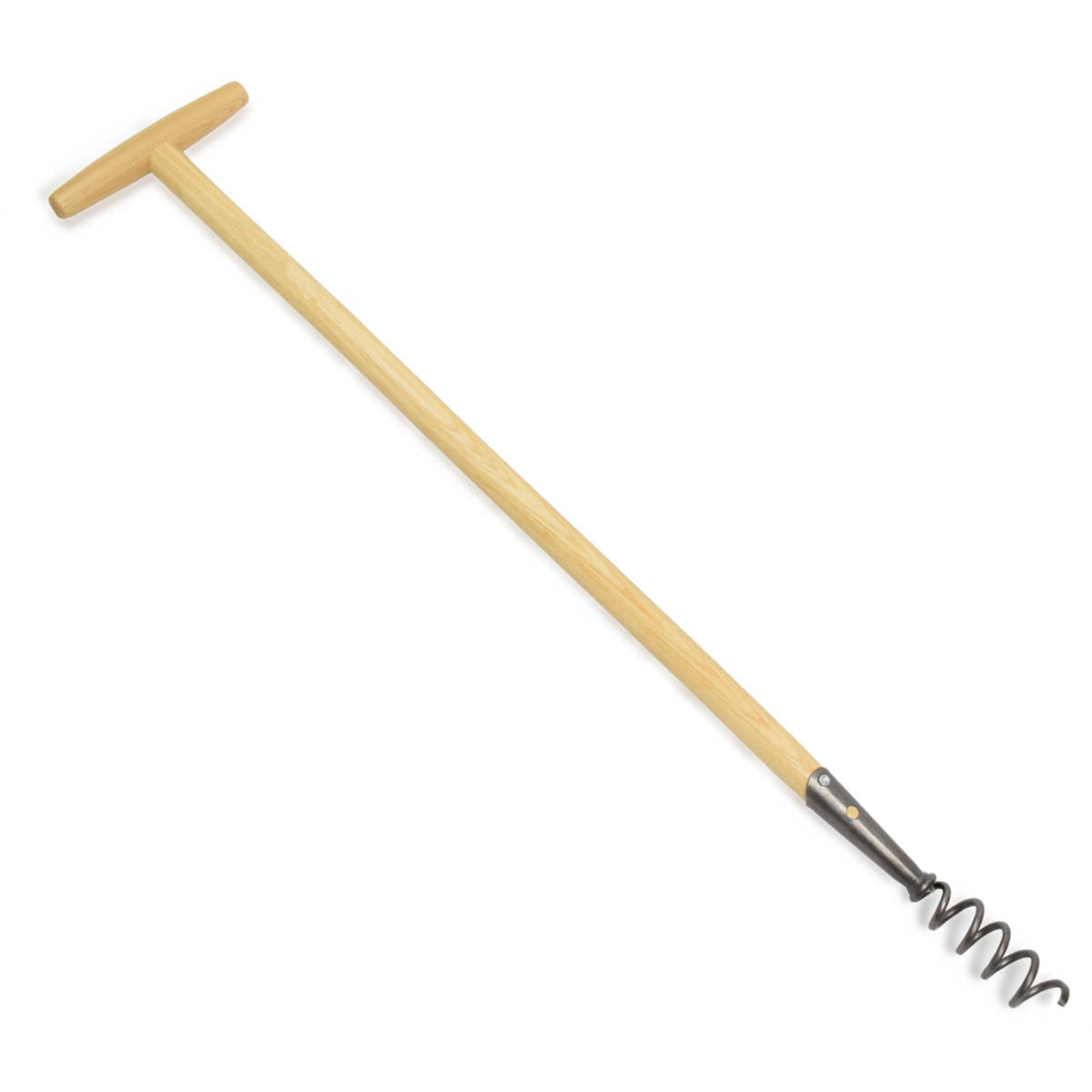 Löwenzahnzieher 'Krafts' - handgeschmiedet 80 cm Eschenholzstiel