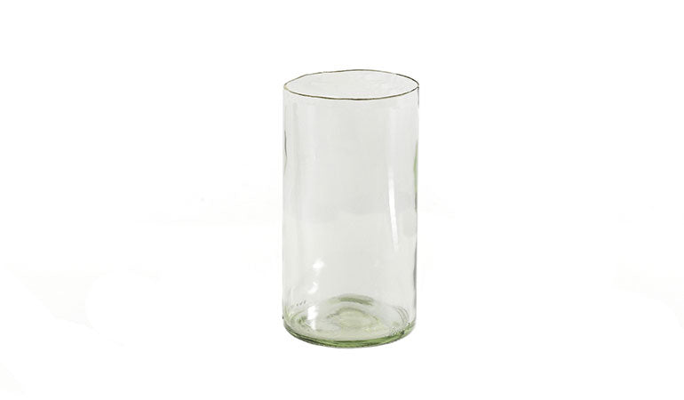 Ersatzglas für Behälter aus Weinflasche gruen