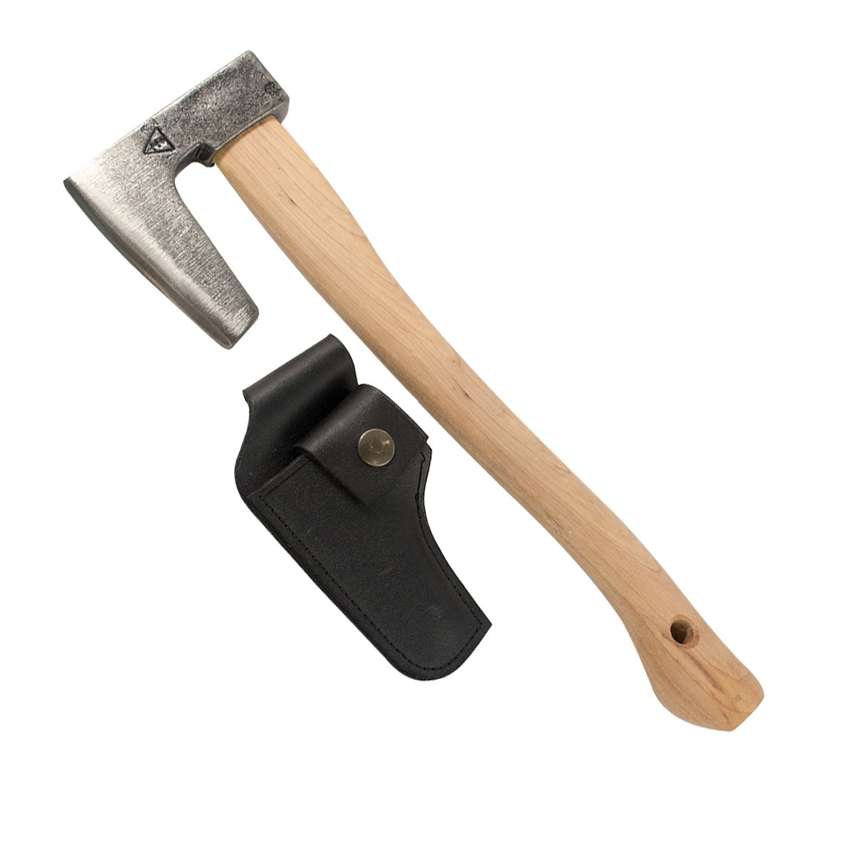 Handgeschmiedetes Gartenbeil 'Krafts'  38cm Stiel mit Schneideschutz Eschenholz