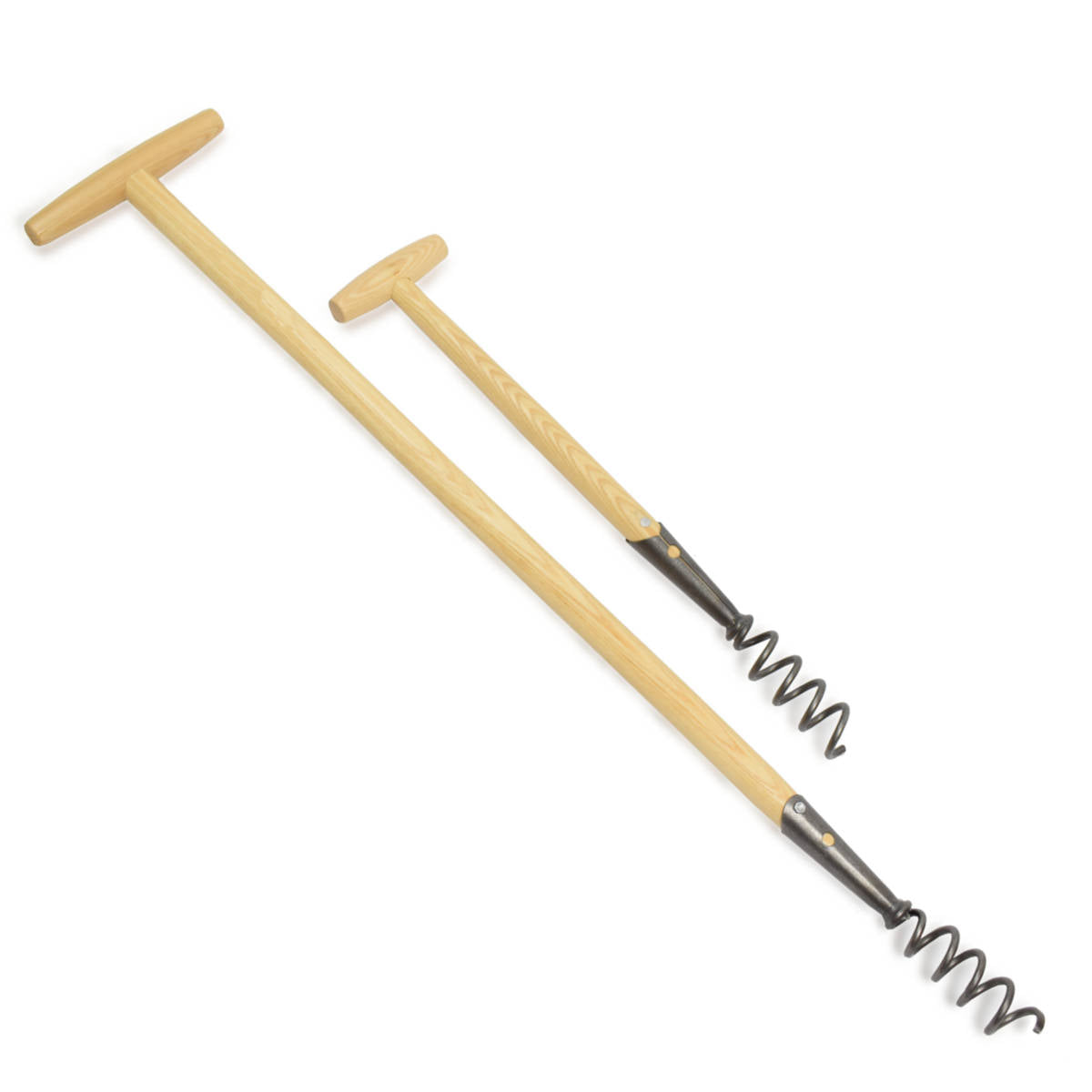 Löwenzahnzieher 'Krafts' - handgeschmiedet 40 cm Eschenholzstiel