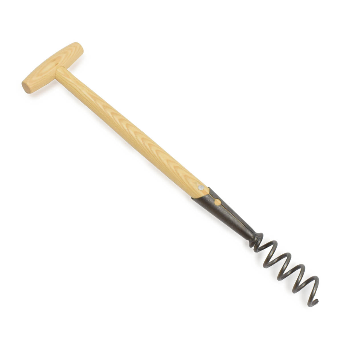 Löwenzahnzieher 'Krafts' - handgeschmiedet 40 cm Eschenholzstiel