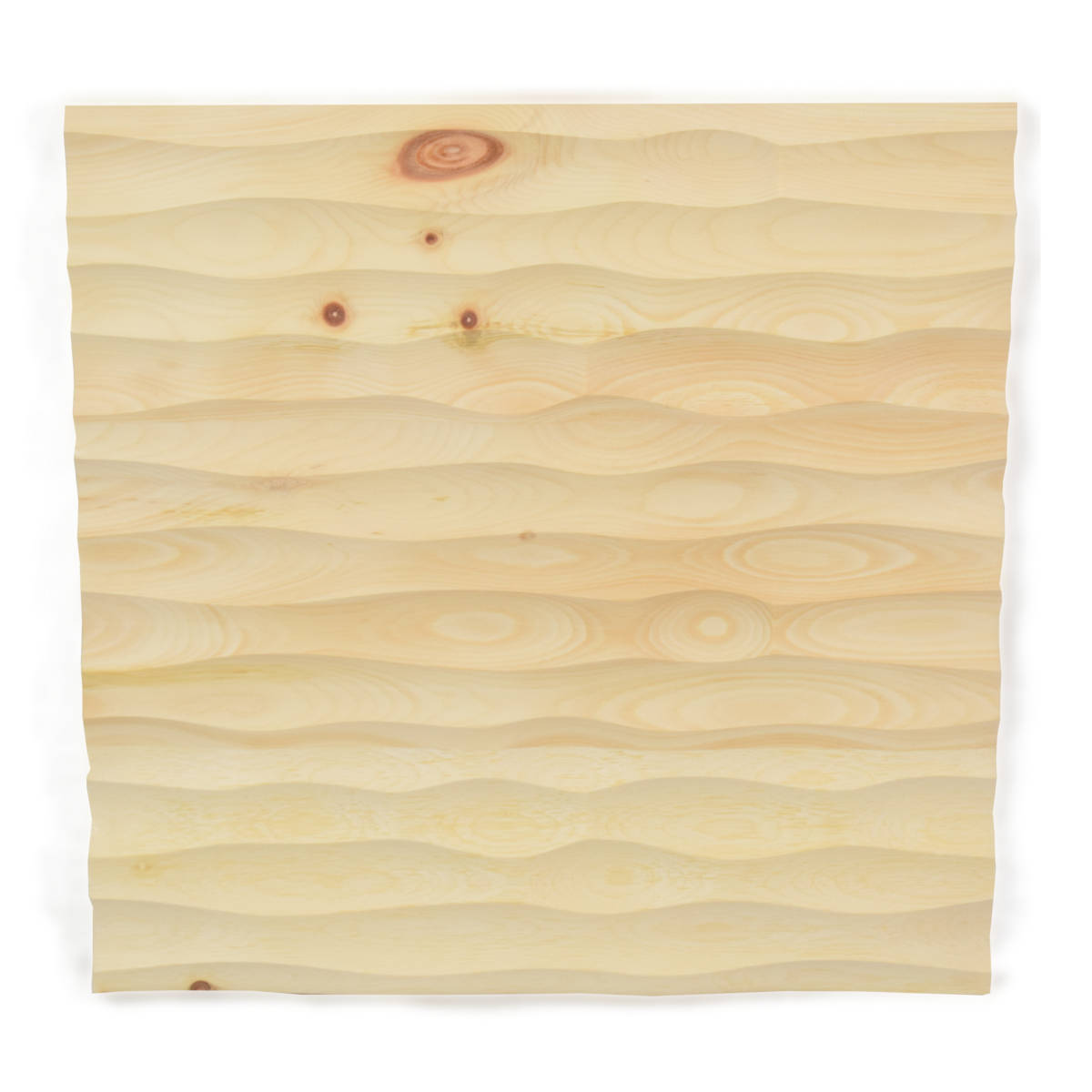 Zirben Wandpaneele 'Wall of Shine' - 33 x 33 cm | Schallregulierung