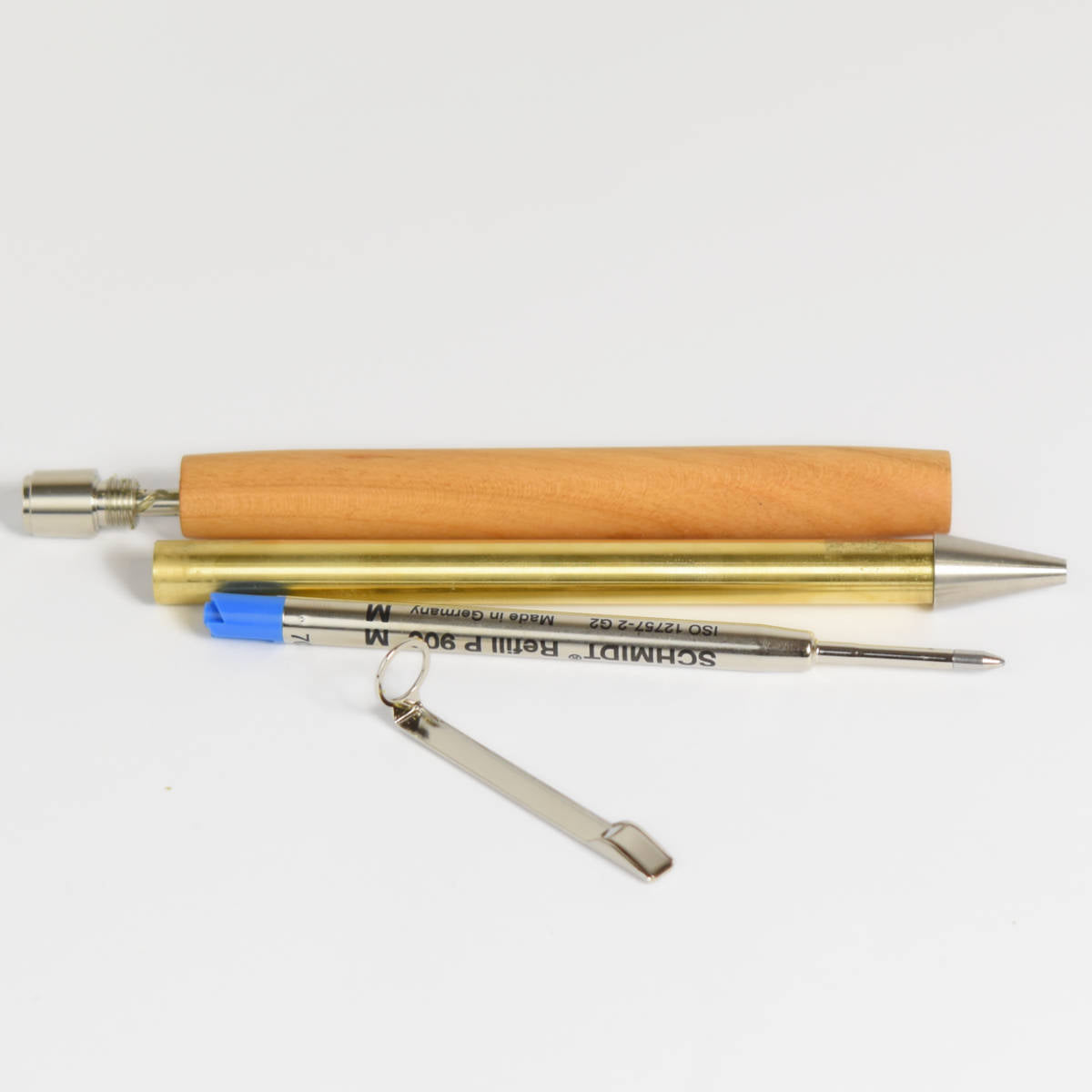 Eleganter Kugelschreiber 'Pen' aus Holz - Ahorn lackiert 10mm