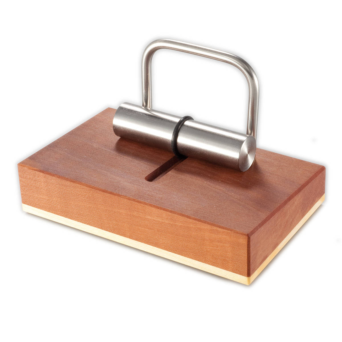 Edler Visitenkartenhalter aus Holz 10 x 6,2 x 5,4 cm - 'Holder' Kirschholz geölt - Handgemacht in Deutschland