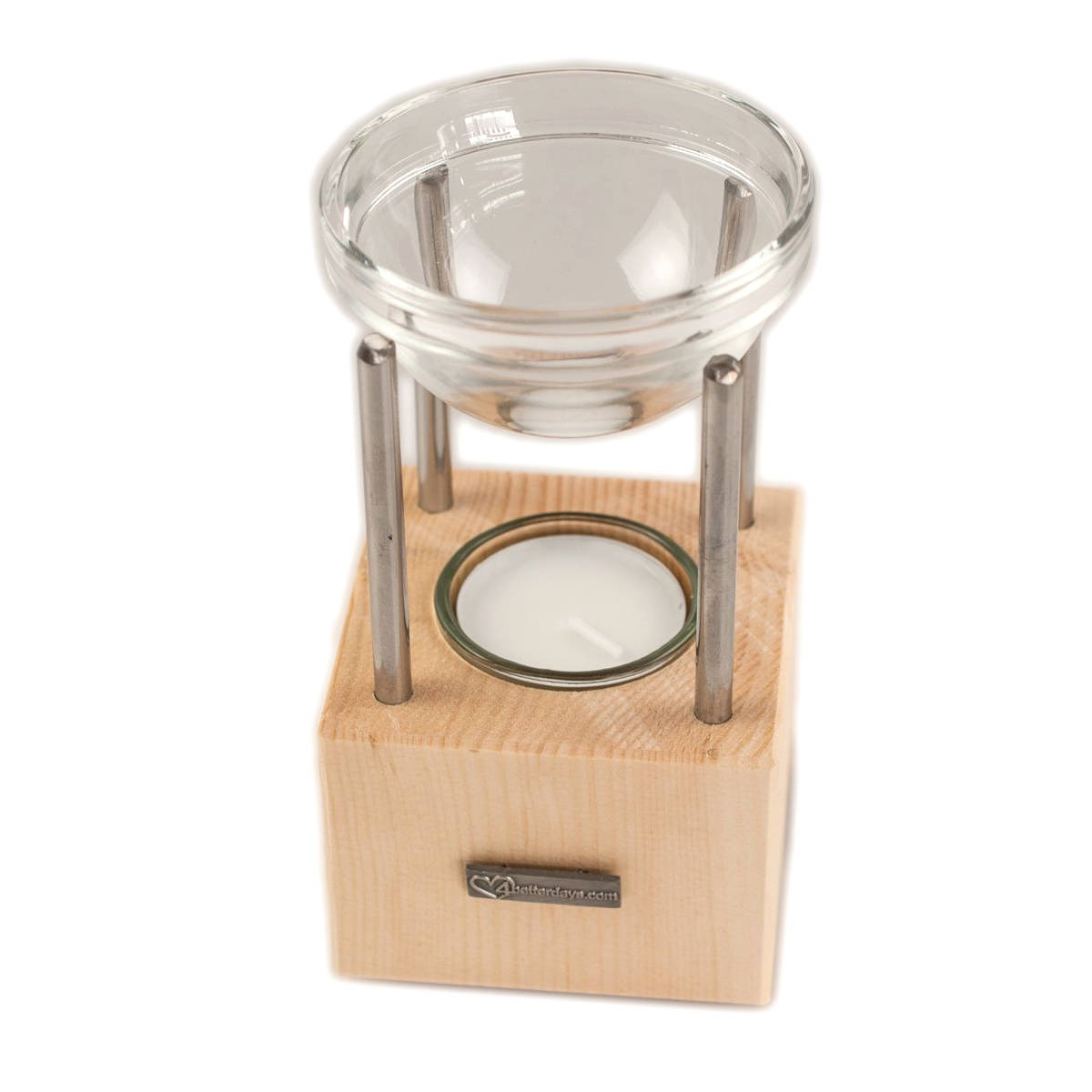 Duftlampe aus Zirbe 'Pine Fragrance' | 25 g Weihrauch im Sackerl