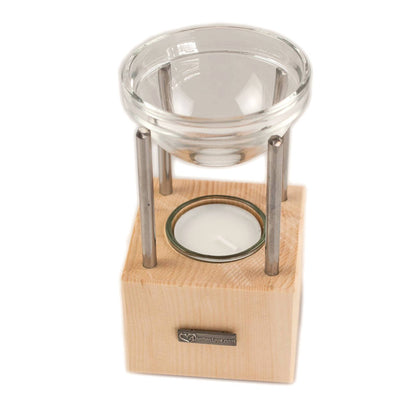 Duftlampe aus Zirbe 'Pine Fragrance' | 25 g Weihrauch im Sackerl