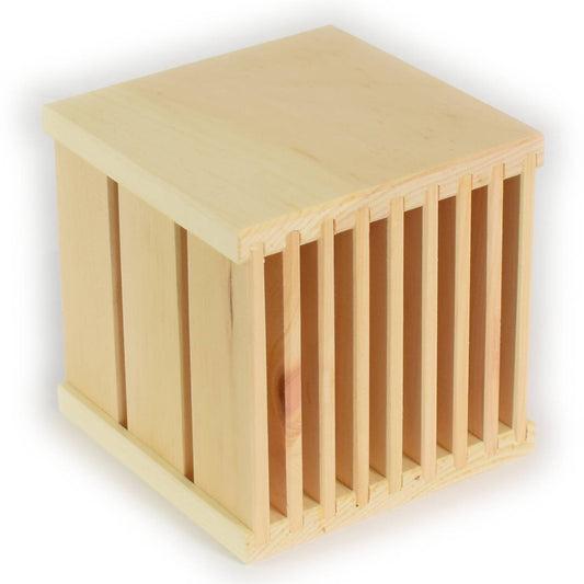 Duftwürfel aus Zirbenholz  - 'Alpina's Box' | 10 x 10 x 10 cm