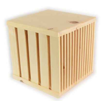 Duftwürfel aus Zirbenholz  - 'Alpina's Box' | 10 x 10 x 10 cm