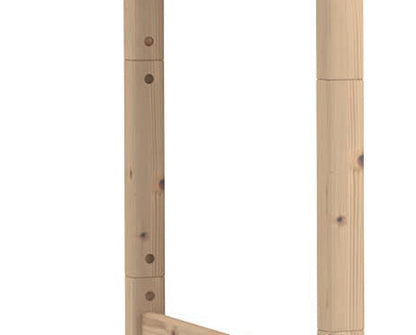 Hochbett / Stockbett 'Bunks & Dreams' | 90 x 200 cm | Fichte gebürstet und geölt | Made in Italy