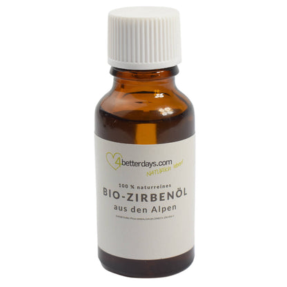 Reines Bio Zirbenöl | 100 % naturrein | 20 ml