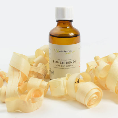 Reines Bio Zirbenöl | 100 % naturrein | 20 ml