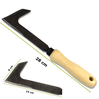 Fugenmesser 'Krafts' - handgeschmiedet 14cmgriff