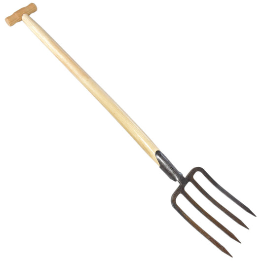 Spatengabel mit 4 Bajonettzinken | | 80 cm T-Stiel