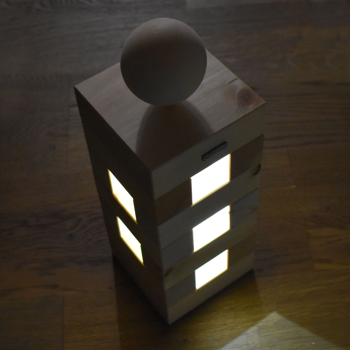 Zirbenlampe - 'Soft & Ambient'  | 36x12x12 cm | handgemacht in Tirol