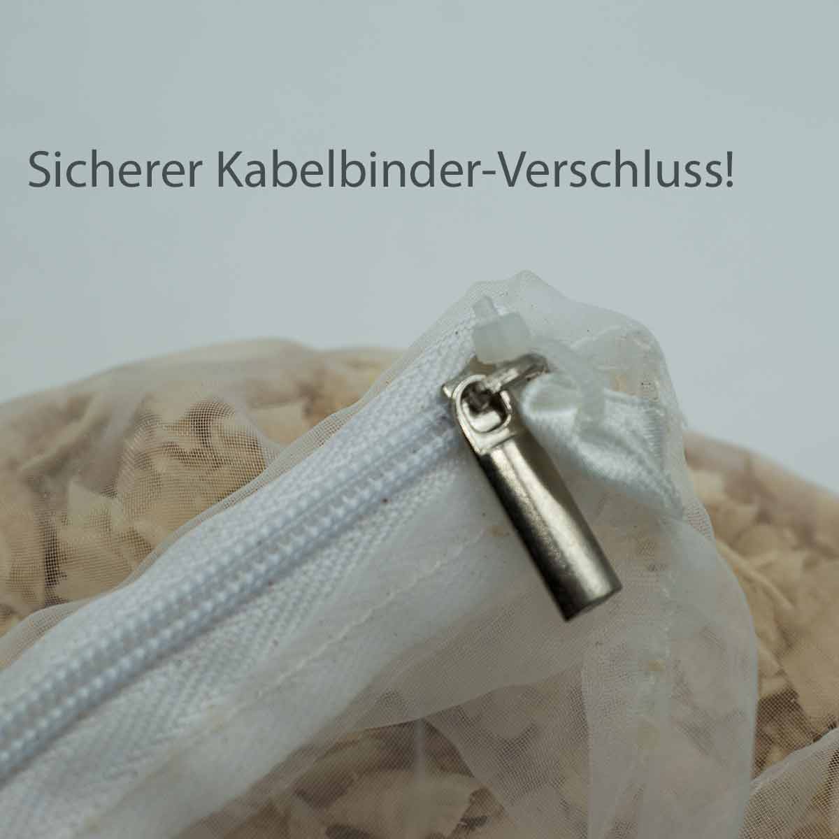 Kuscheltier aus den Tiroler Alpen Schaf 'Flora' 36 cm -  befüllt mit Zirbenspänen Rosa Halstuch