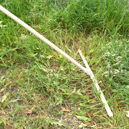 Stabiler und gleitfähiger Drahtbügelrechen Set 79 cm 13 Zinken | Handgemacht in Österreich