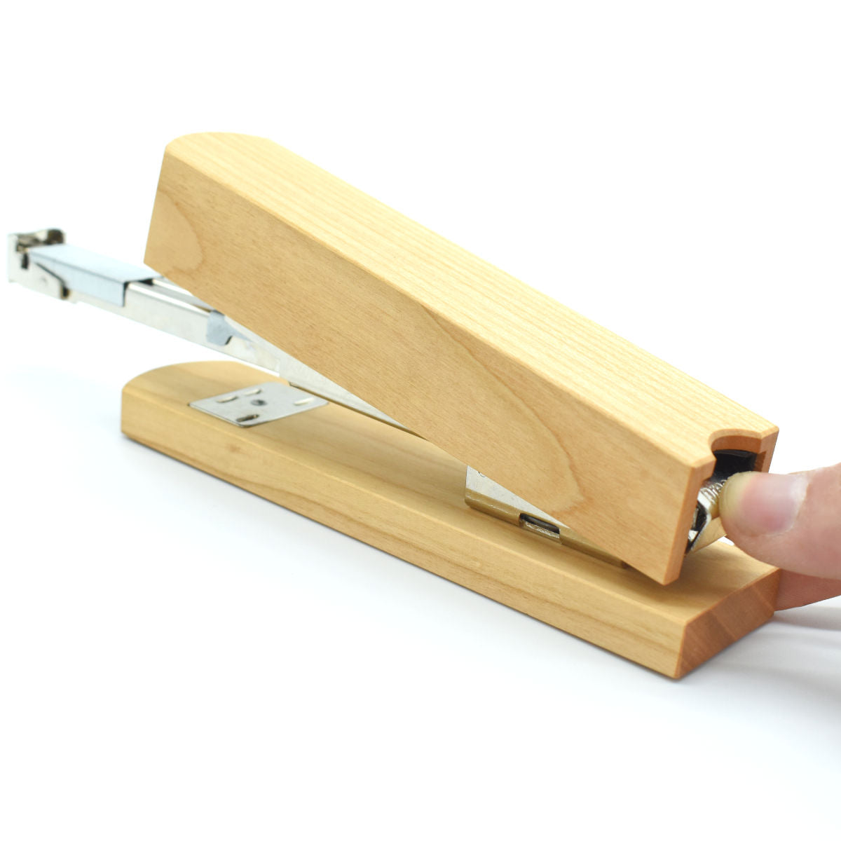 Hefter aus Holz in verschiedenen Variationen - 'Stapler' kirsche hefter