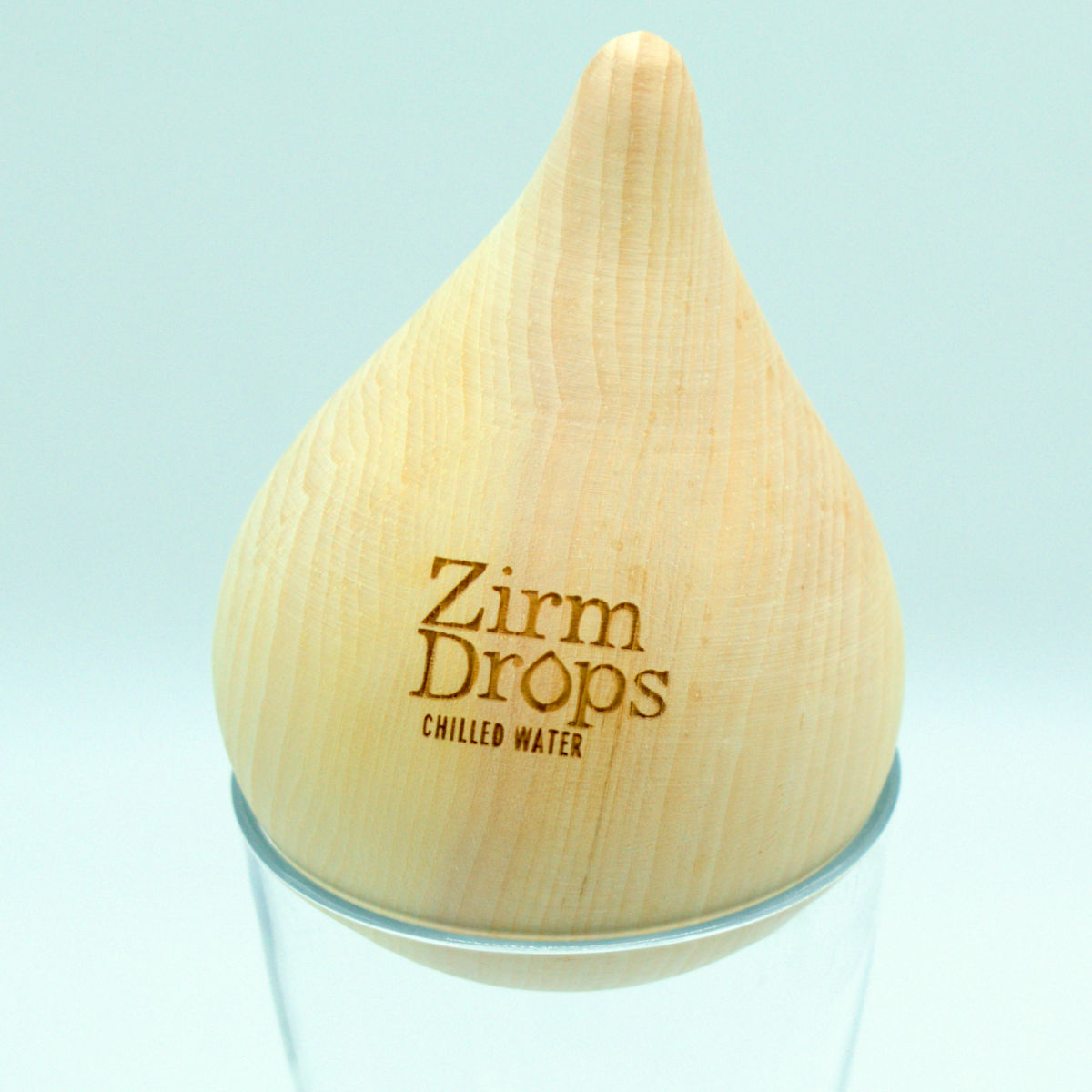 Karaffen Set mit Zirben Drop Art 'Style' 0,25l/0,5l/1l - 'Drop & Drink' 0.25 l