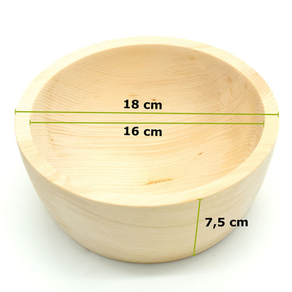Kleine Schale aus Zirbenholz / Arve 18 cm - Soulbowl Petite