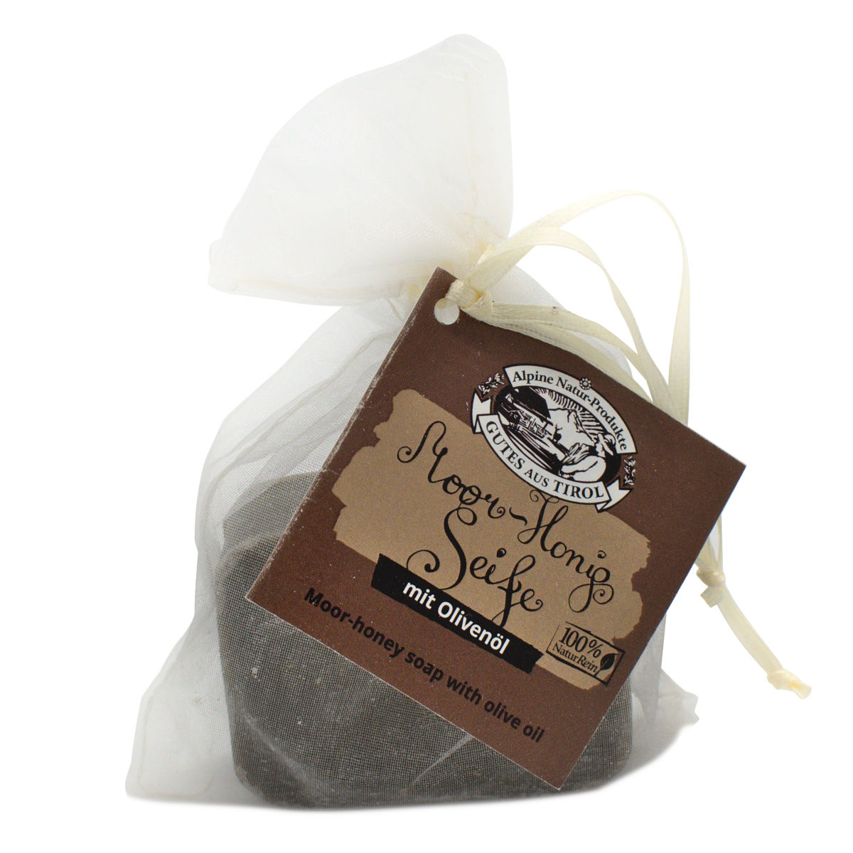 Moor / Honig Seife 80 g - 'Honey Marsh' Naturkarton