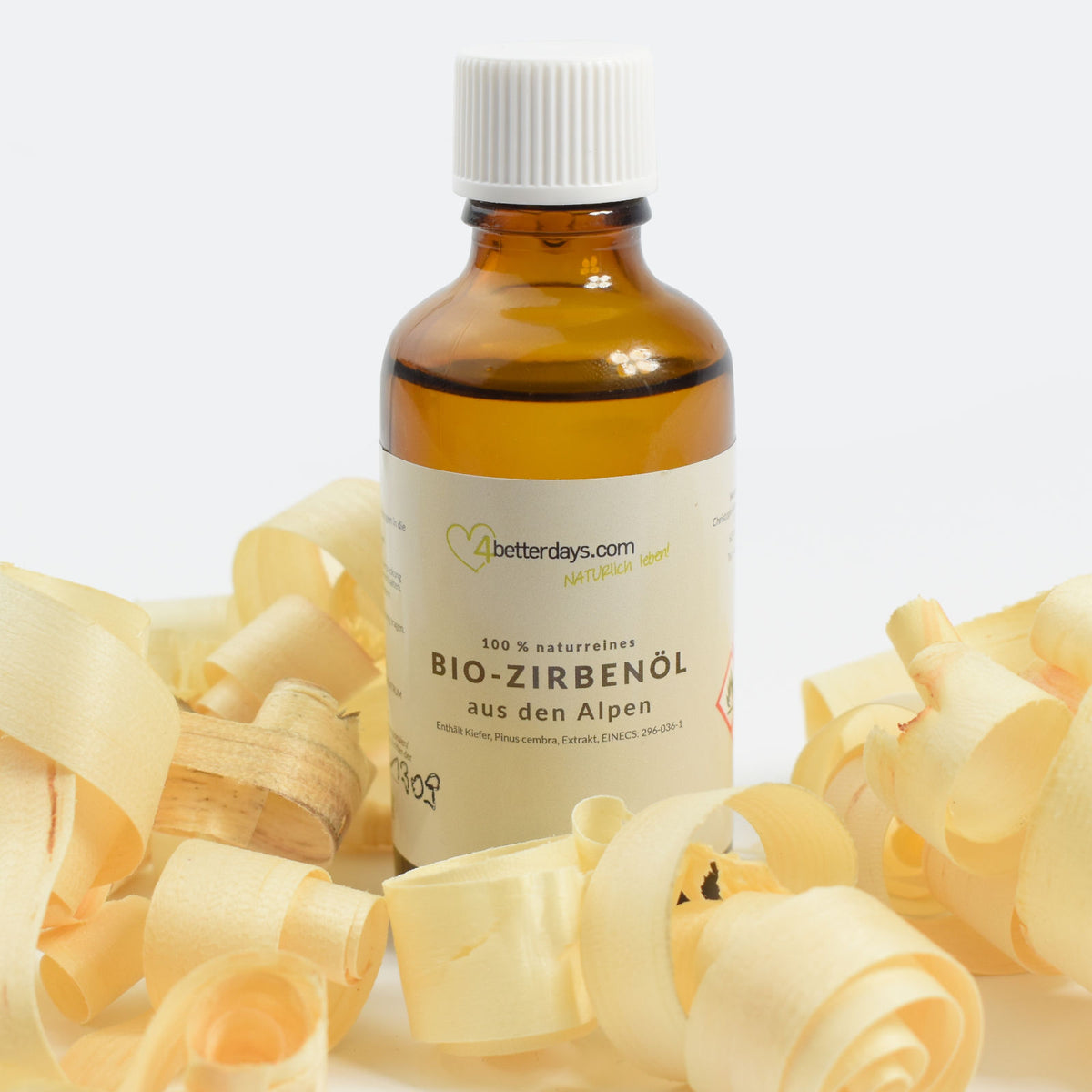 Reines Bio Zirbenöl | 100 % naturrein | 20 ml
