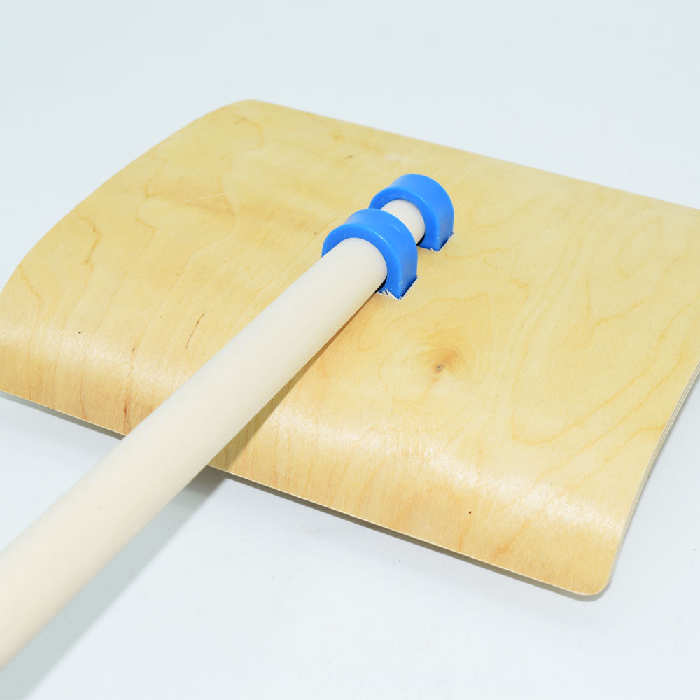 Schneeschieber/Schneeschaufel für Kinder | Stiellänge: 70 cm | Blattbreite: 24 cm | ab 6 Jahren