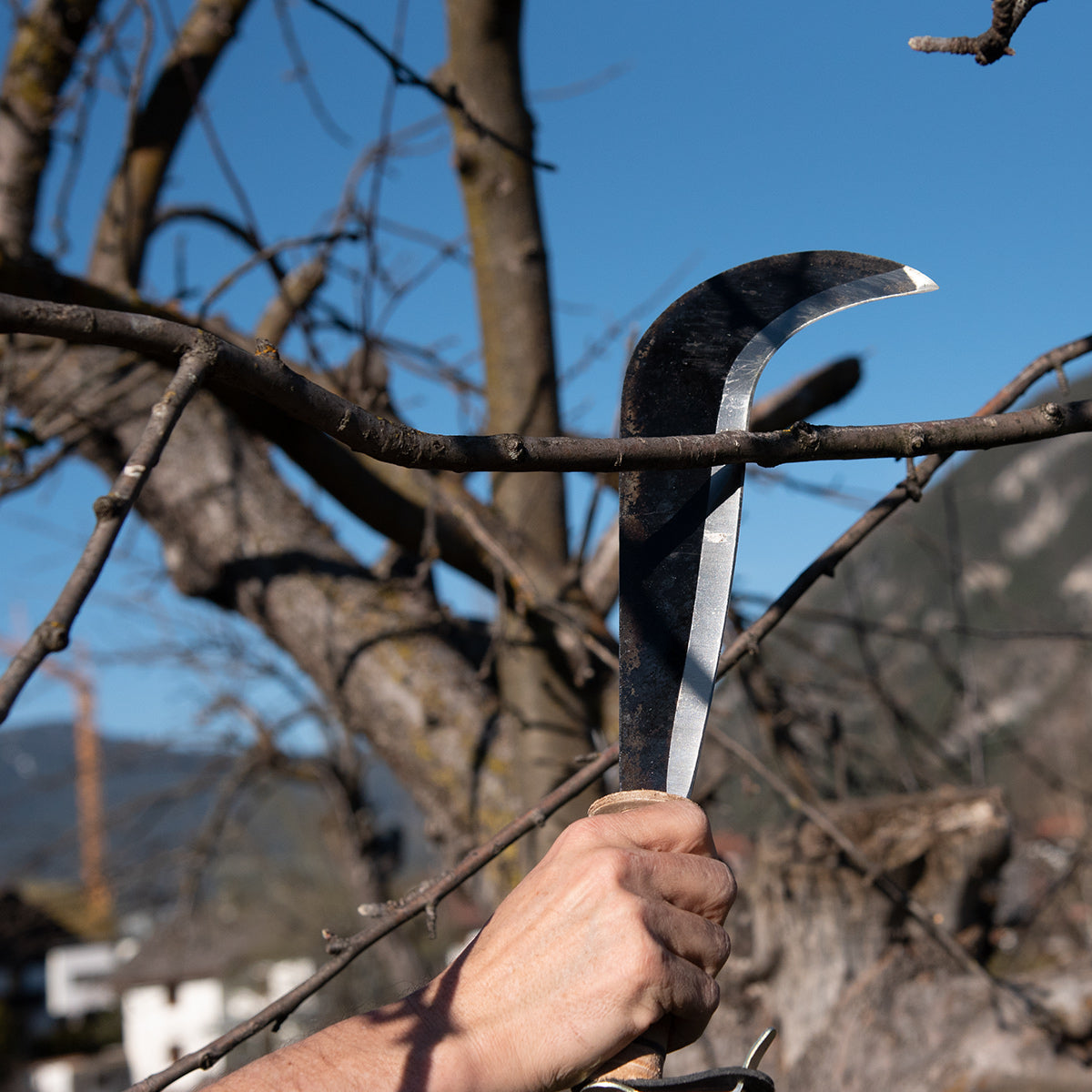 Schweizer Gertl Krafts - inkl. gratis Schleifstein - handgeschmiedet in Deutschland