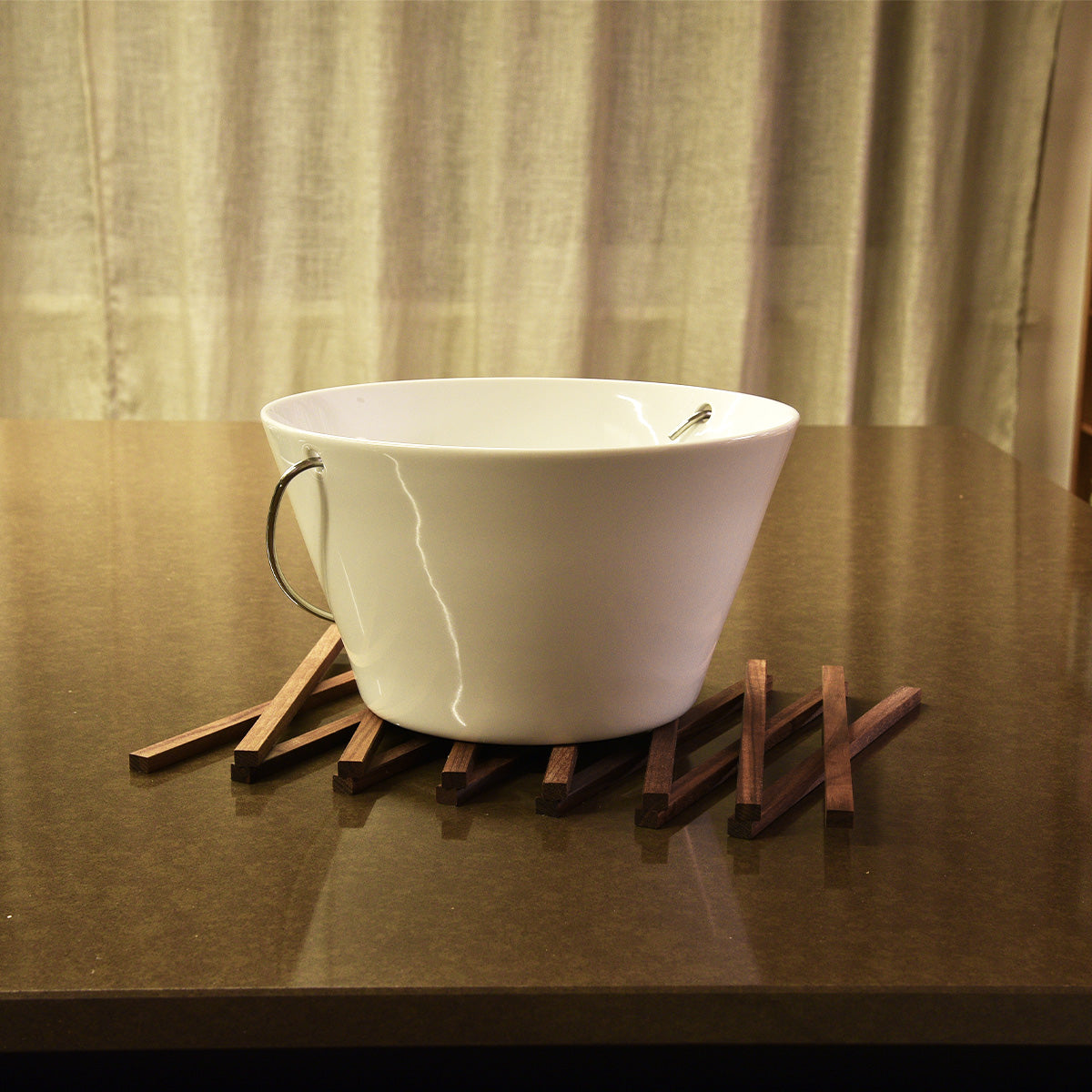 Topfuntersetzer SMALL | bis zu 30 cm ausziehbar | Handmade in Germany
