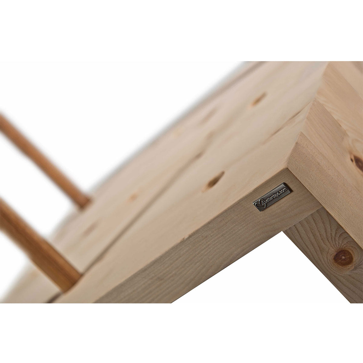 Garderobe 'MyStyle' - im Cross Country Style fichtegewachst 3cm_Staerke 150x50x45