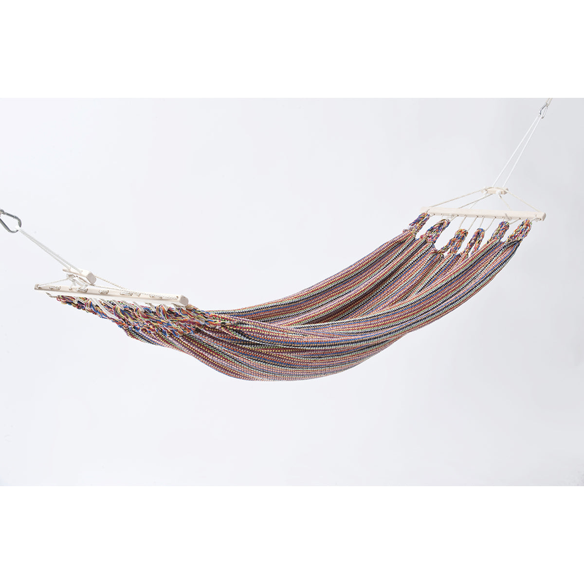 Einzelhängematte 'Relax' I bunt 07 | L 300 x B 130 cm | 100% Baumwollgewebe