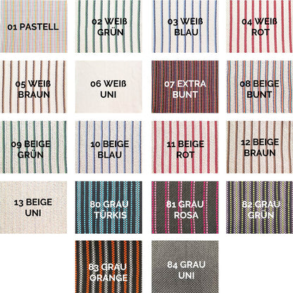 Einzelhängematte 'Relax' I weiß-uni 06 | L 300 x B 130 cm | 100% Baumwollgewebe