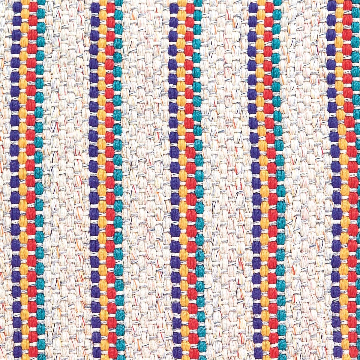 Doppelhängematte 'Relax Duo' - aus Baumwollgewebe beige_bunt 350x190