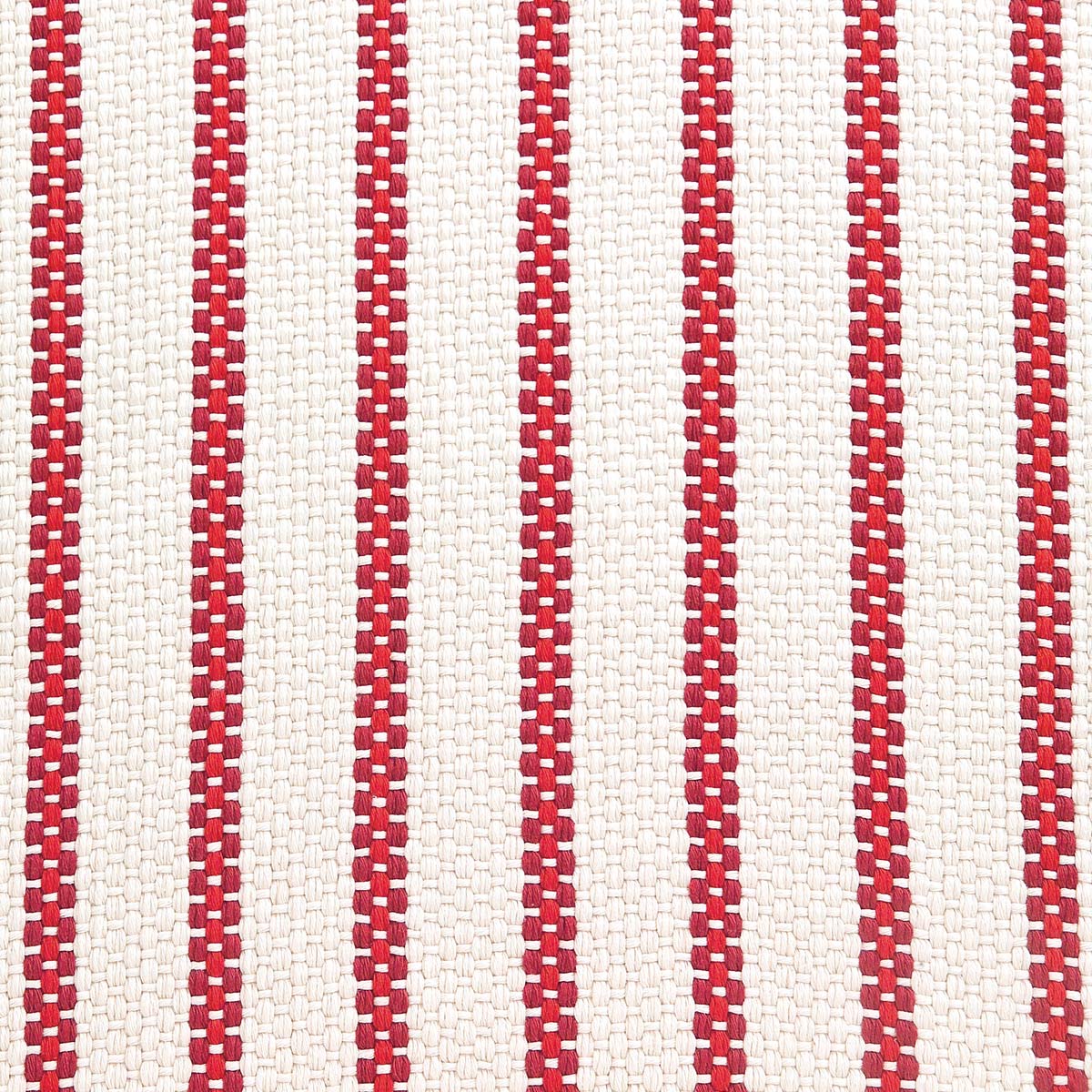 Doppelhängematte 'Relax Duo' - aus Baumwollgewebe weiß_rot 350x190