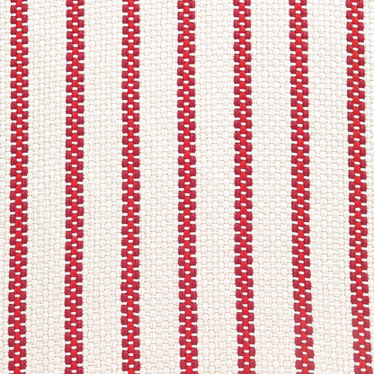 Doppelhängematte 'Relax Duo' - aus Baumwollgewebe weiß_rot 350x190