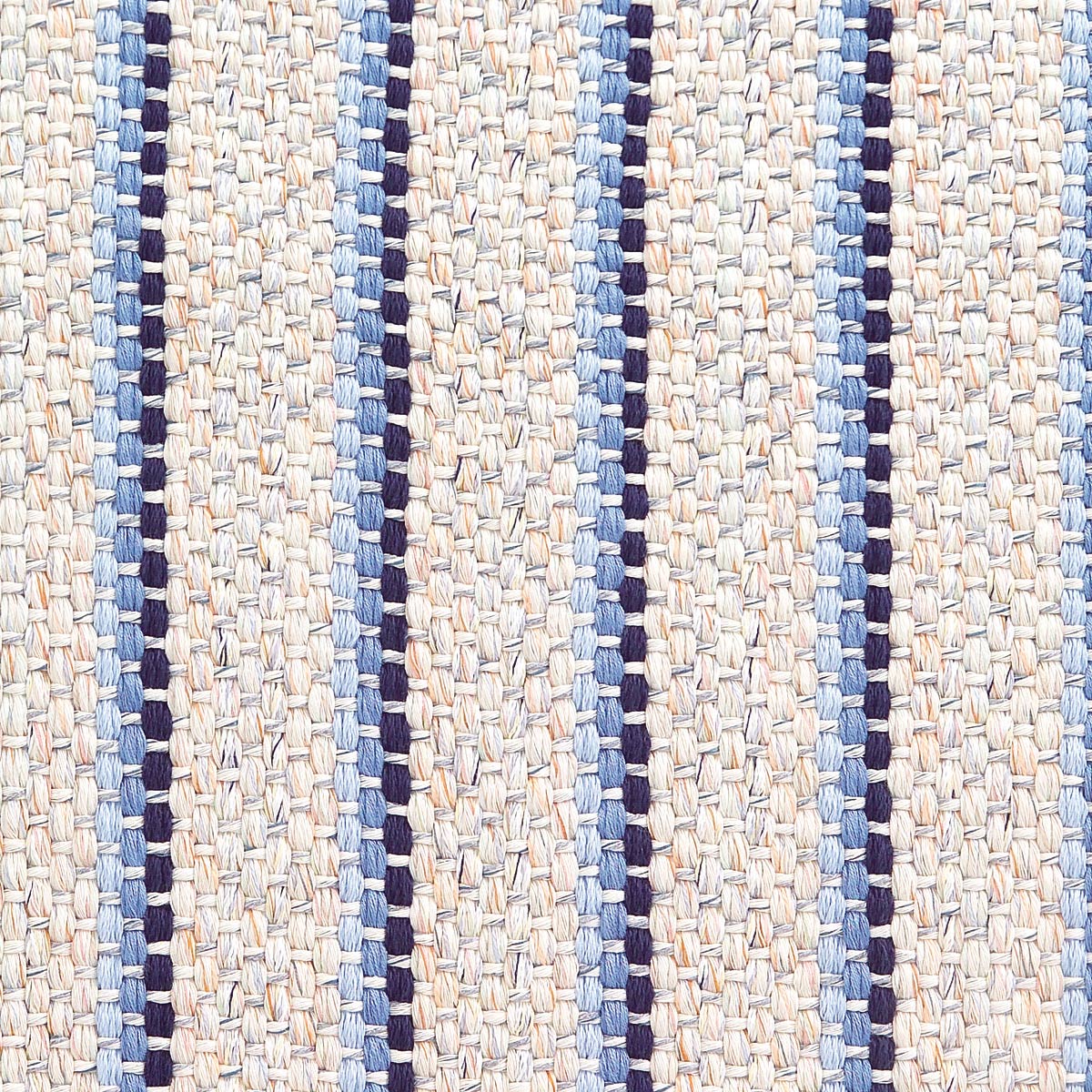 Doppelhängematte 'Relax Duo' - aus Baumwollgewebe beige_blau 350x190