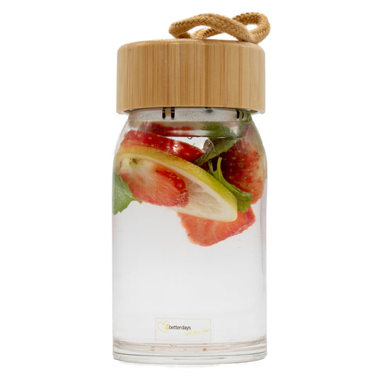 Nachhaltig und stylisch I TO GO Trinkflasche (400ml)