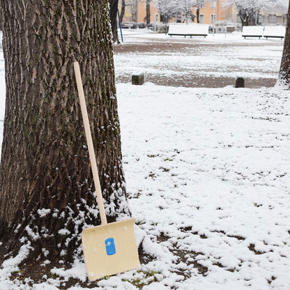 Schneeschieber/Schneeschaufel für Kinder | Stiellänge: 70 cm | Blattbreite: 24 cm | ab 6 Jahren
