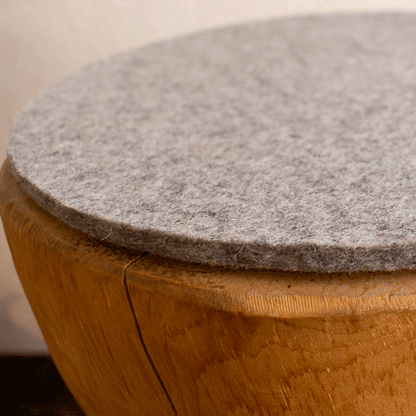 Unterlage aus Filz Durchmesser 15 cm