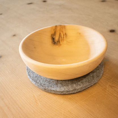 Unterlage aus Filz Durchmesser 15 cm
