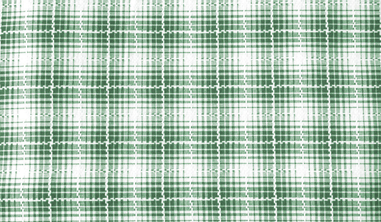 Bettwäsche 'Nature Pure Caro' Naturbettwäsche aus den Alpen. 140x200 karo_rot
