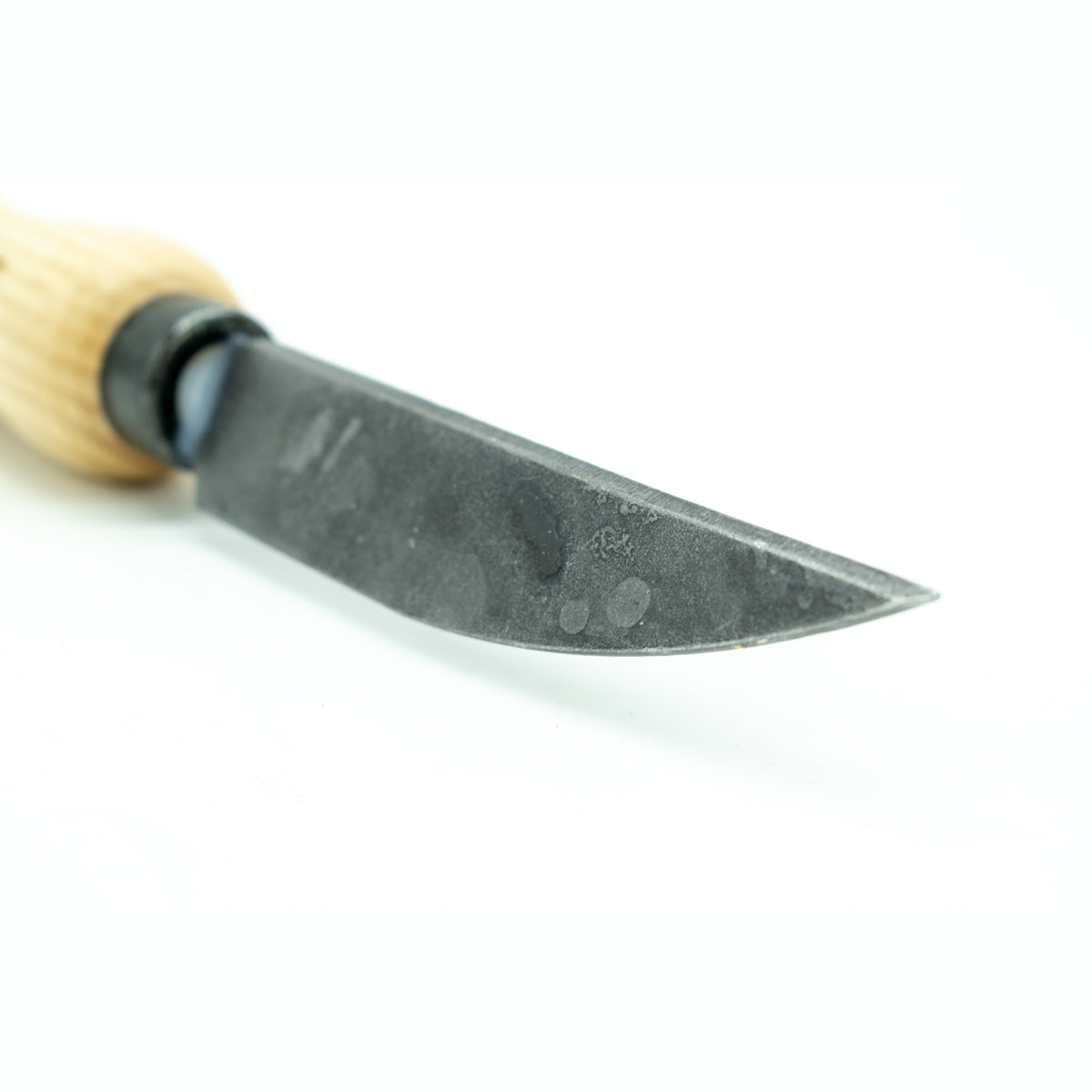 Handliches Gartenmesser inkl. gratis Schleifstein | mit stabilem Eschengriff 13 cm | Made in Germany