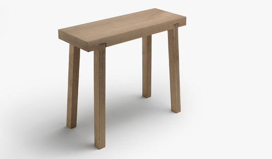 Schemel 'Sit Down' cooler traditioneller Schemel Eiche_natur