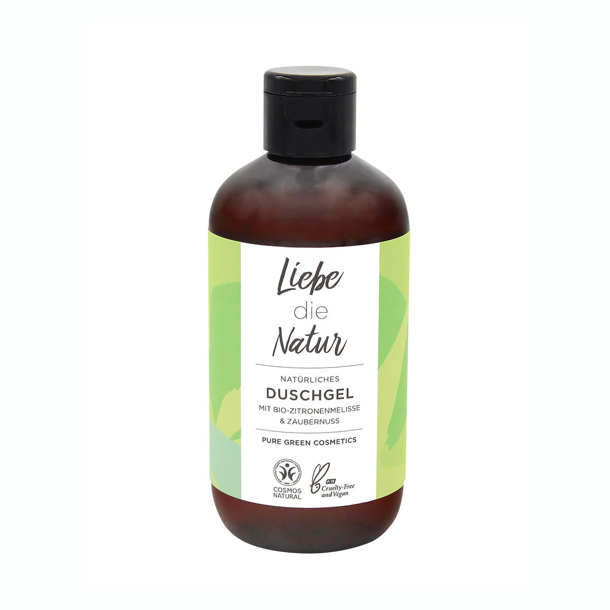 Natürliches Duschgel Zitronenmelisse 250 ml 'Liebe die Natur' - gefertigt in Österreich