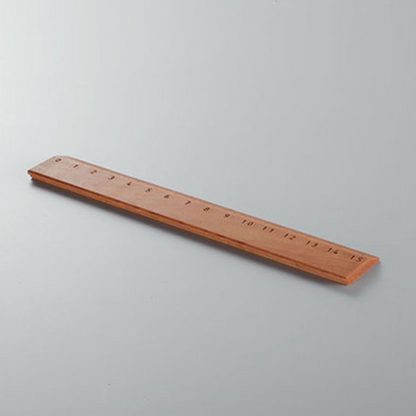 Lineal aus edlem Holz - 'Ruler' kirsche 20 cm