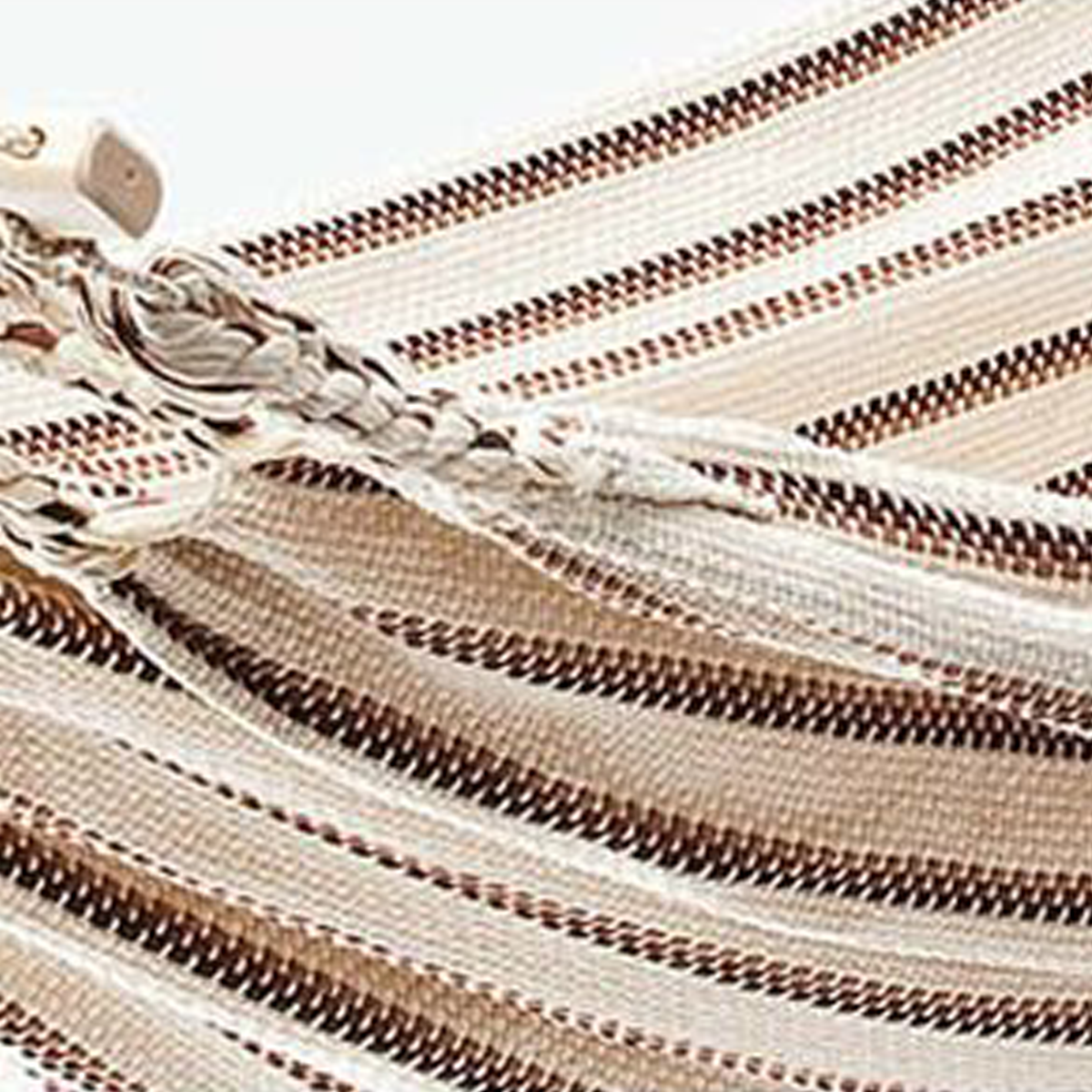 Doppelhängematte 'Relax Duo' - aus Baumwollgewebe weiß_uni 350x190