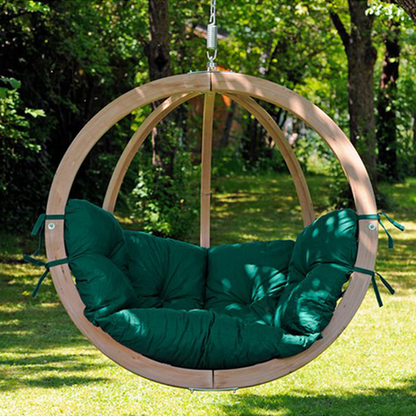 Hängesessel 'Globo Chair' - terracotta | B 121 x H 118 x T 69 | Fichtenholz