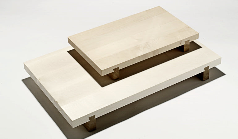 Ahorn-Schneidbrett 'Cutter' small 34 x 20,5 x 5 cm