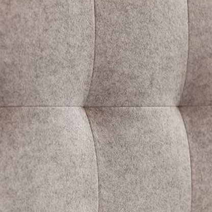 Boxspringbett aus natürlichen Rohstoffen  | Untergestell mit massivem Holzkern | Bezug aus 100 % reiner Schafschurwolle 90 x 200 cm mit Kopfteil