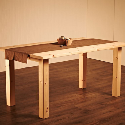Massiver Holztisch 'Tablein' - im Landhaus-Stil  Astfichte mit Wasserlack behandelt 160x90x75