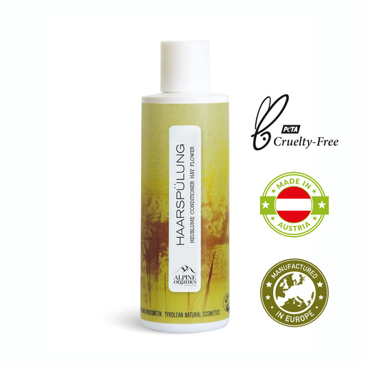 Haarspülung Heublume 200 ml 'Alpine Organics' - gefertigt in Österreich